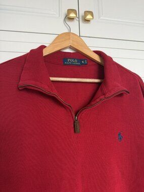 Polo Ralph Lauren Estate Rib Quarter-Zip Sweater XL